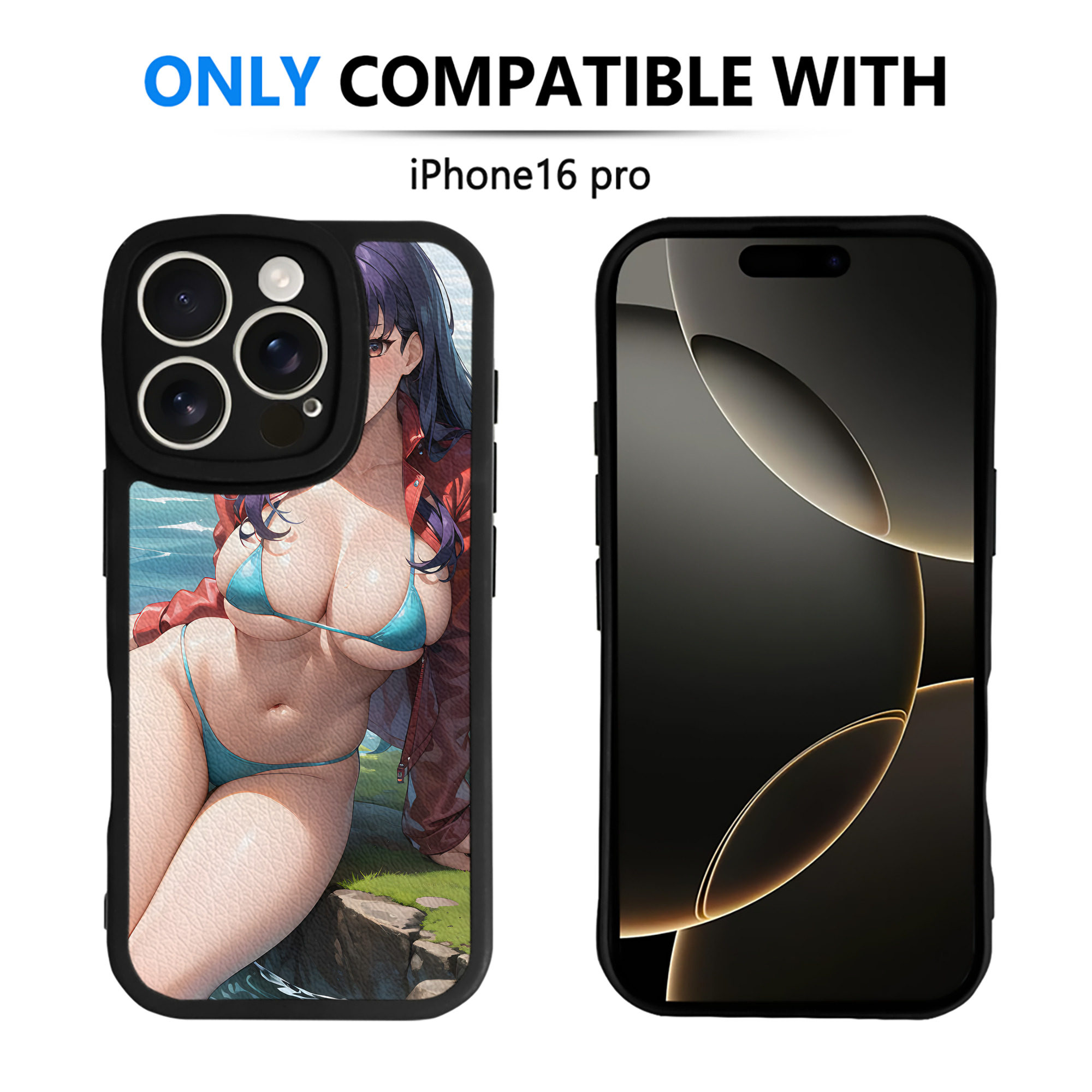 （画像用） EVA 新世紀エヴァンゲリオン 【iPhone 16シリーズ対応】シリコンスマホケース（レザー調） 材質：シリコン